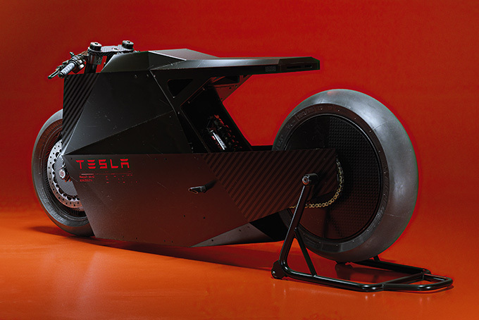 Tesla Electric Motorcycle concept